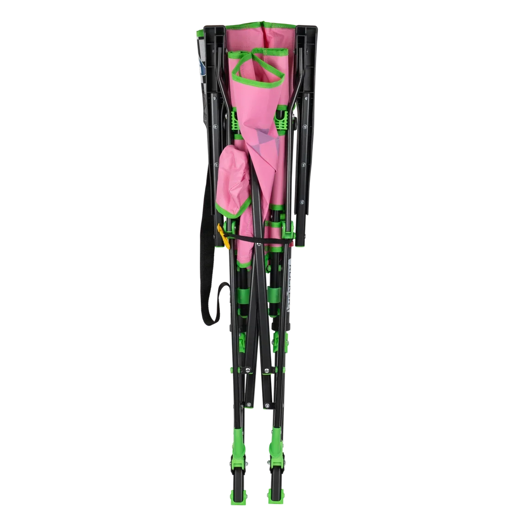 Smooth Motion RoadTrip Rocker - NASCAR For Her - Choice 560 - Heavy-Duty Kickback Rocker with Beverage Holder Detail