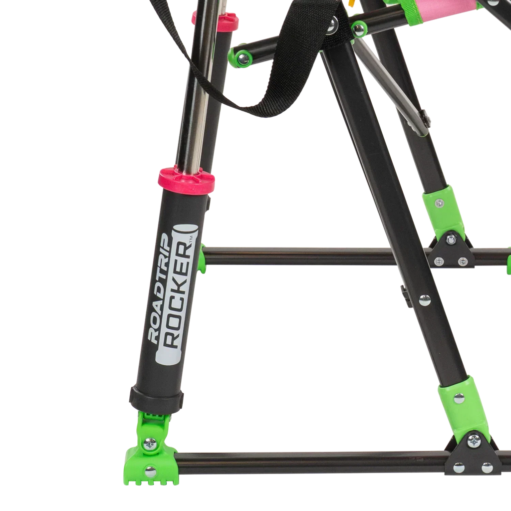 Smooth Motion RoadTrip Rocker - NASCAR For Her - Choice 560 - Heavy-Duty Kickback Rocker with Beverage Holder Detail