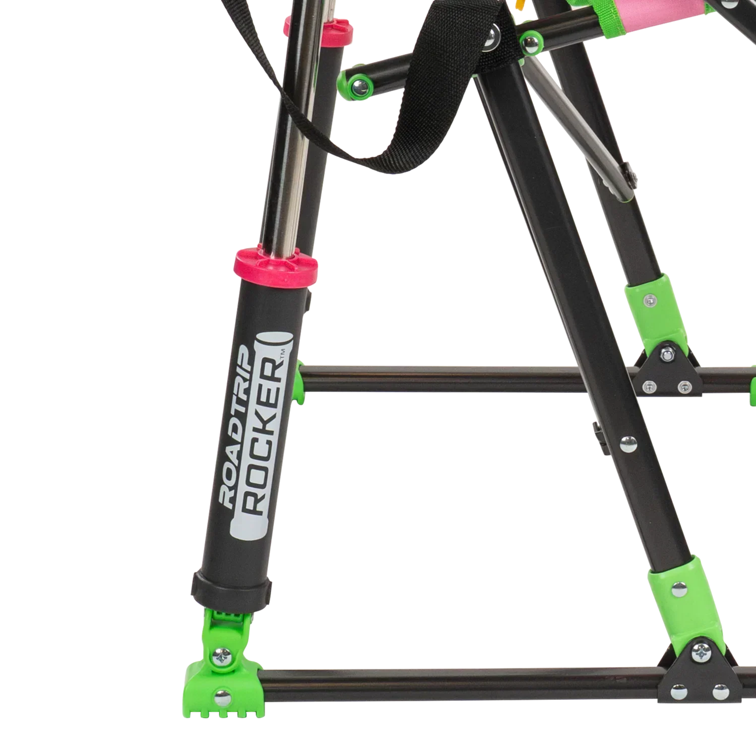 Smooth Motion RoadTrip Rocker - NASCAR For Her - Choice 560 - Heavy-Duty Kickback Rocker with Beverage Holder Detail