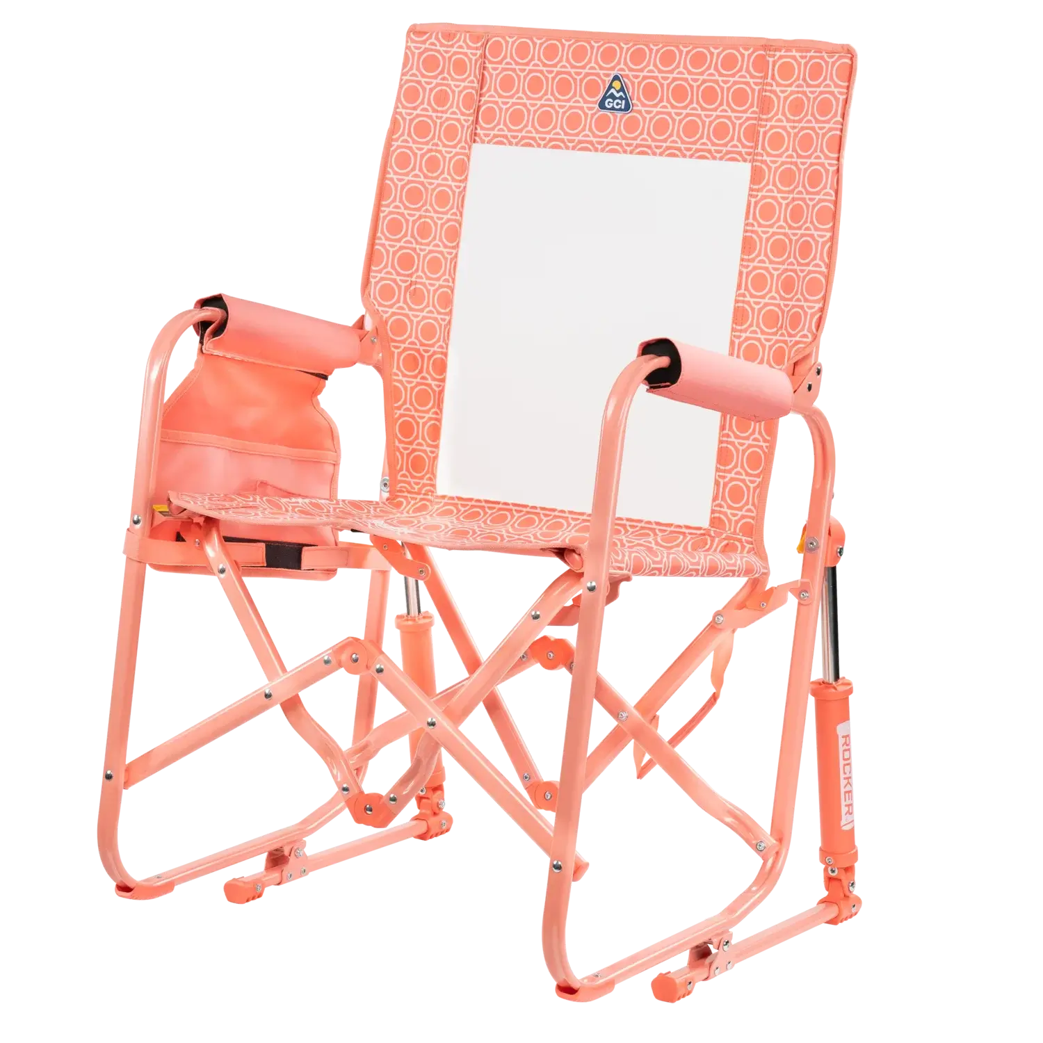 Premium All-Weather Stowaway Rocker - Choice 794 - Freestyle Rocker Portable Outdoor Folding Chair Detail