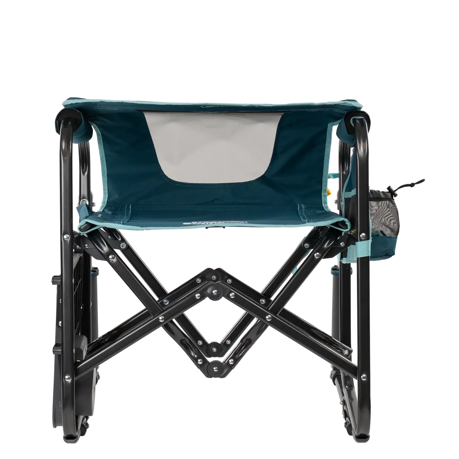 Luxury Camp Stowaway Rocker with Side Table - Choice 253 - Freestyle Rocker Portable Outdoor Folding Chair Detail