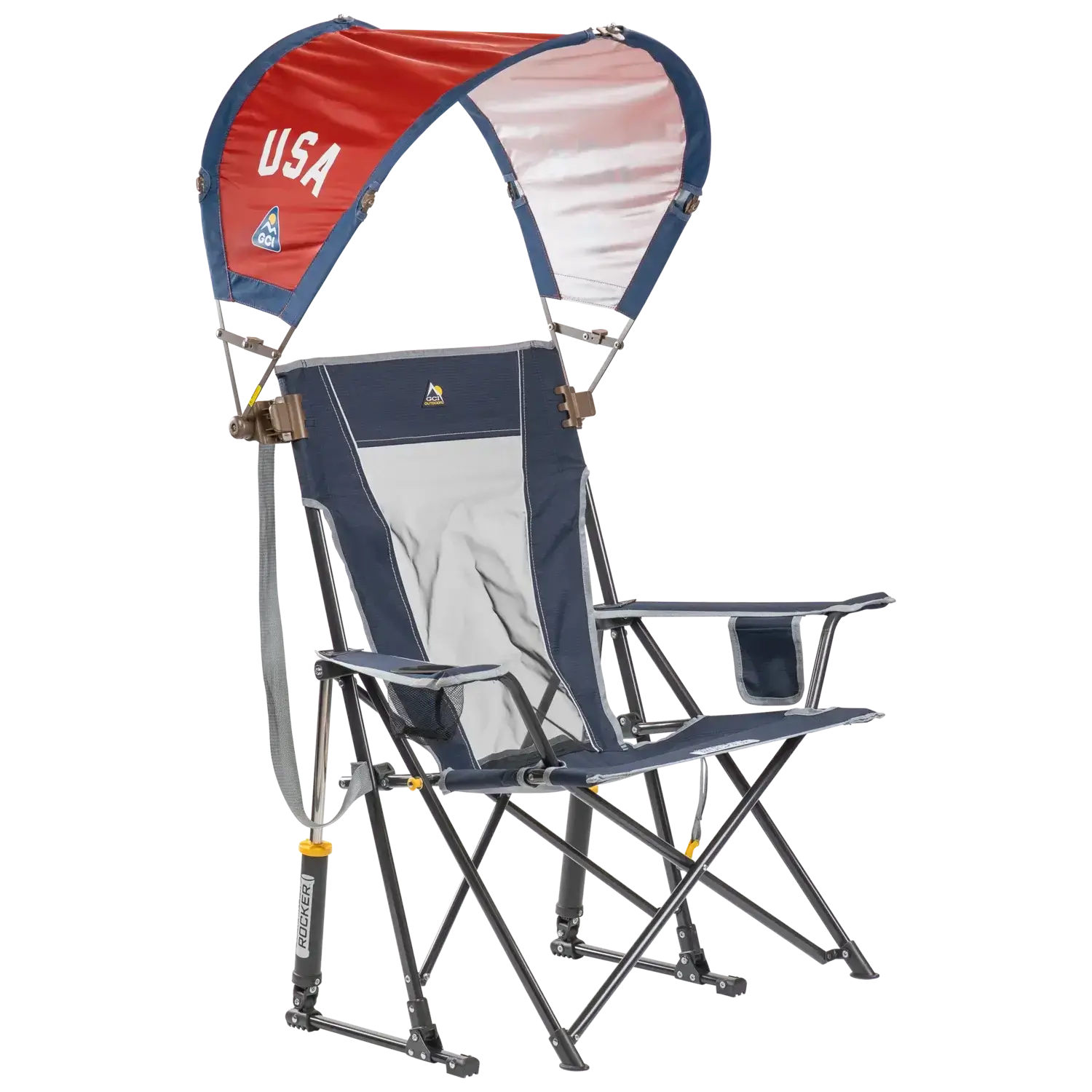 Instant Pop-Up SunShade Accessory - USA Anniversary Deluxe - Choice 917 - Portable Beach Canopy with Adjustable Shade Angle Detail