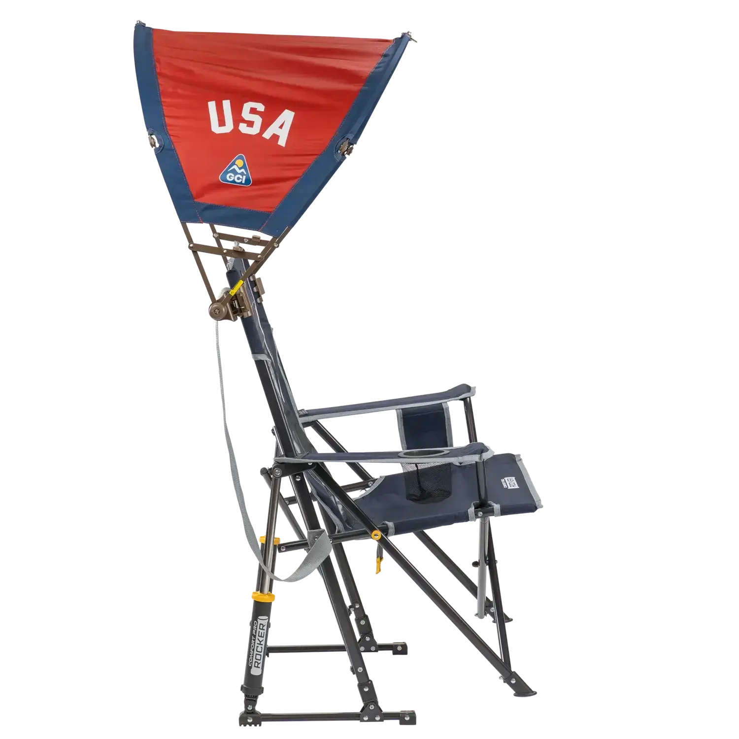 Instant Pop-Up SunShade Accessory - USA Anniversary Deluxe - Choice 917 - Portable Beach Canopy with Adjustable Shade Angle Detail