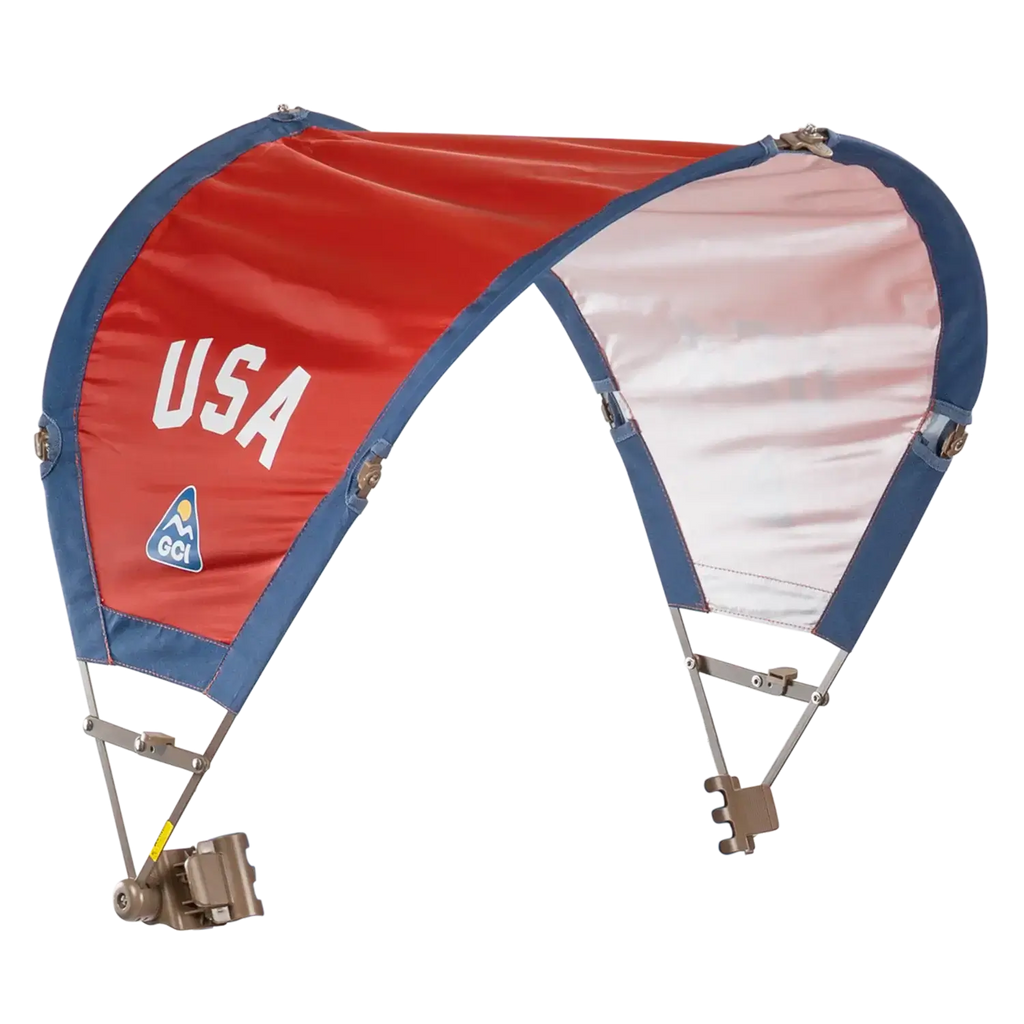 Instant Pop-Up SunShade Accessory - USA Anniversary Deluxe - Choice 917 - Portable Beach Canopy with Adjustable Shade Angle - Default Title