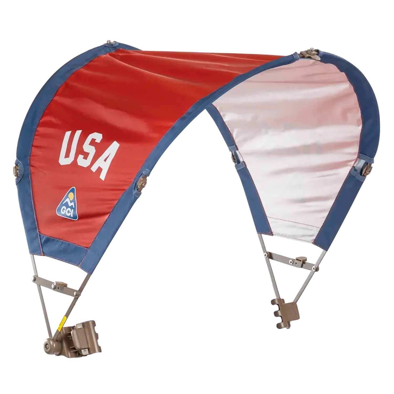Instant Pop-Up SunShade Accessory - USA Anniversary Deluxe - Choice 917 - Portable Beach Canopy with Adjustable Shade Angle - Default Title
